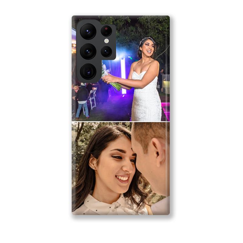 Samsung Galaxy S22 Ultra Case - Custom Phone Case - Create your Own Phone Case - 2 Pictures - FREE CUSTOM