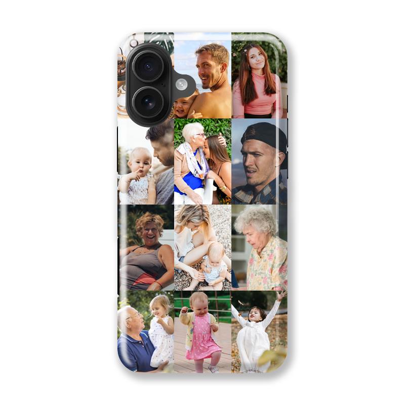 iPhone 16 Plus Case - Custom Phone Case - Create your Own Phone Case - 12 Pictures - FREE CUSTOM