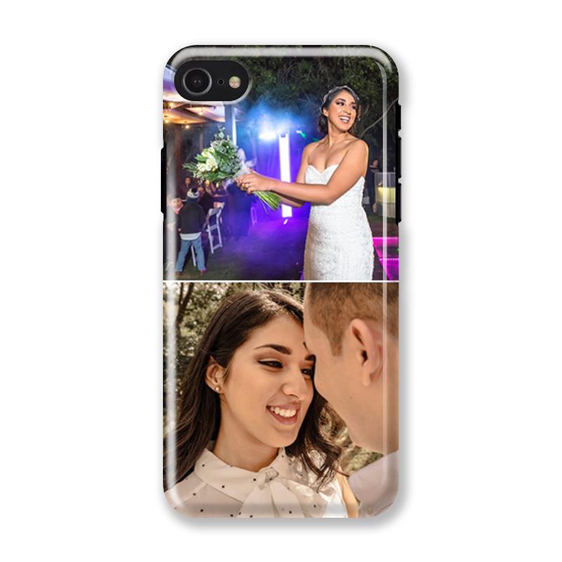 iPhone SE 2022/2020 Case - Custom Phone Case - Create your Own Phone Case - 2 Pictures - FREE CUSTOM