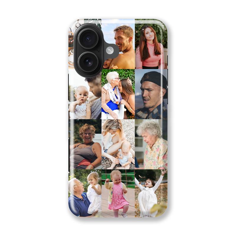 iPhone 16 Case - Custom Phone Case - Create your Own Phone Case - 12 Pictures - FREE CUSTOM